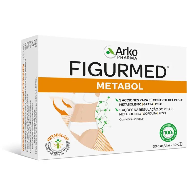 Arkopharma Figurmed Metabol, 30 comprimidos