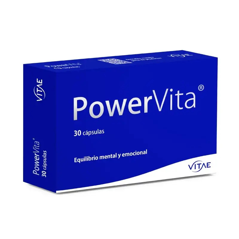 PowerVita 30 cápsulas - Con Ashwagandha, magnesio y GABA