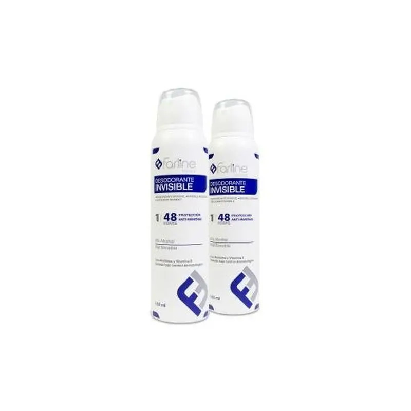 Farline Hombre Desodorante En Spray Pack 2 X 150 Ml