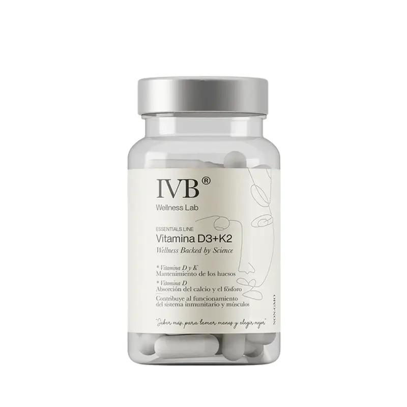 Ivb Wellness Lab Vitamina D3+K2, 90 cápsulas