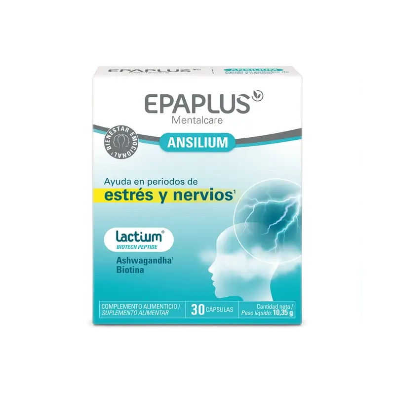 Epaplus Mentalcare Ansilium , 30 cápsulas