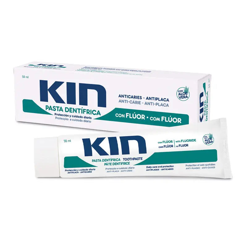 KIN Pasta Dentifrica con Aloe Vera, 50 ml
