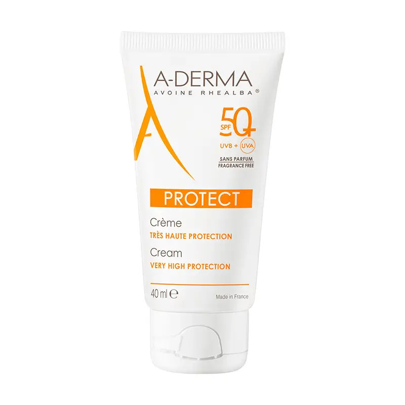 A-Derma Protect SPF 50+ Crema Sin Perfume 40 ml