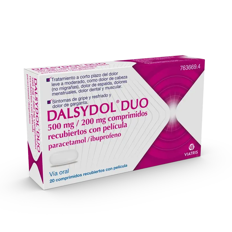 Dalsydol, 20 comprimidos